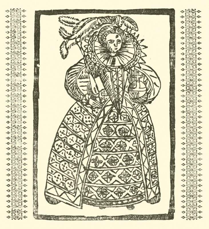 Illustration till The Roxburghe Ballads (träsnitt) av (after) English School