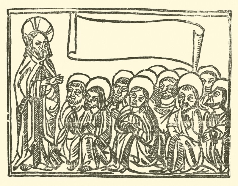 Illustration till The Roxburghe Ballads (träsnitt) av (after) English School