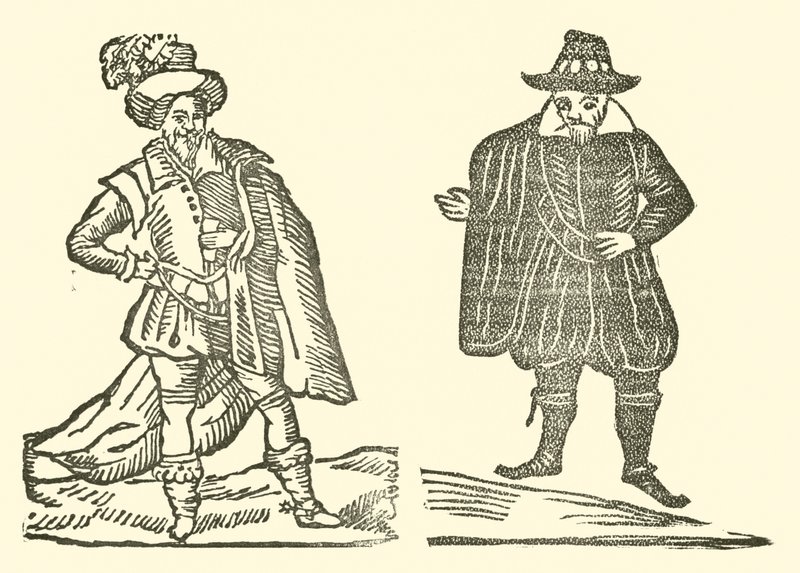 Illustration till The Roxburghe Ballads (träsnitt) av (after) English School