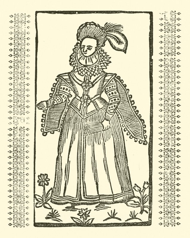 Illustration till The Roxburghe Ballads (träsnitt) av (after) English School