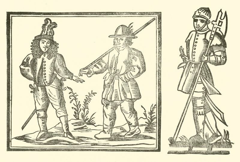 Illustration till The Roxburghe Ballads (träsnitt) av (after) English School