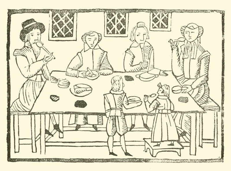 Illustration till The Roxburghe Ballads (träsnitt) av (after) English School