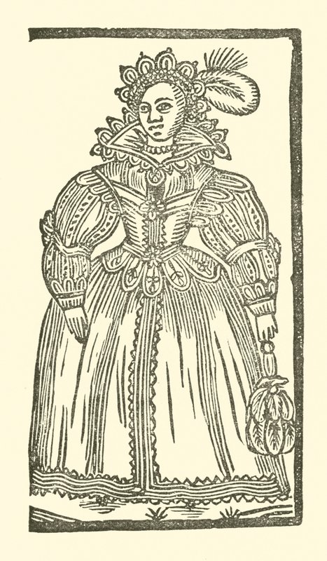 Illustration till The Roxburghe Ballads (träsnitt) av (after) English School