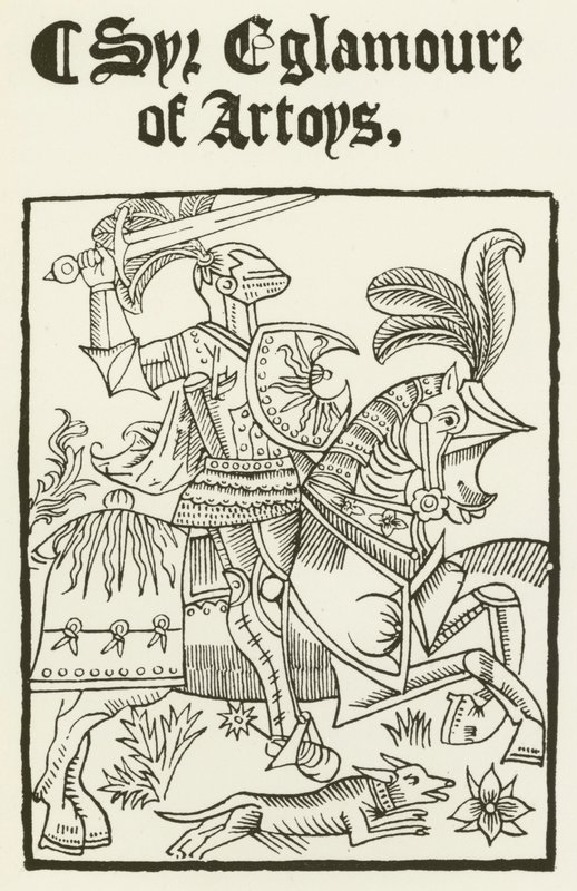 Sir Eglamoure Of Artoys (gravyr) av (after) English School