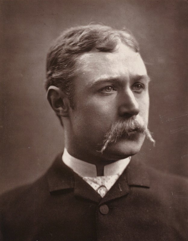 Mr Leonard Boyne (svartvitt foto) av (after) English photographer