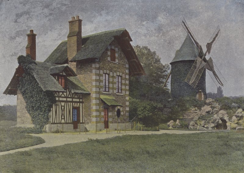Bois de Boulogne, Bruket (färgad bild) av (after) French Photographer