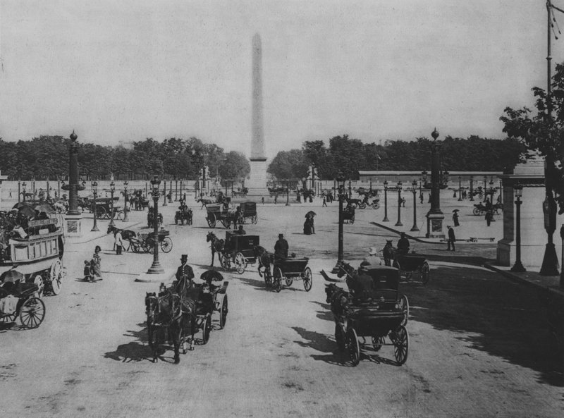 Place de la Concorde (s/v foto) av (after) French Photographer