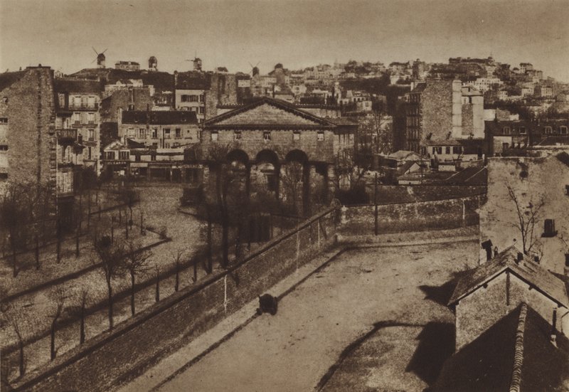 Clichy-barriären (s/v foto) av (after) French Photographer