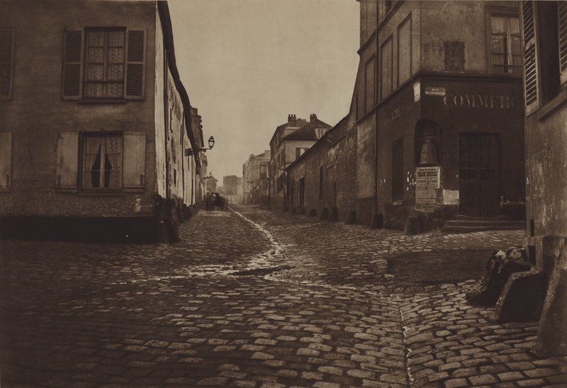 Rue du Cendrier, distriktet Saint-Marcel (s/v foto) av (after) French Photographer