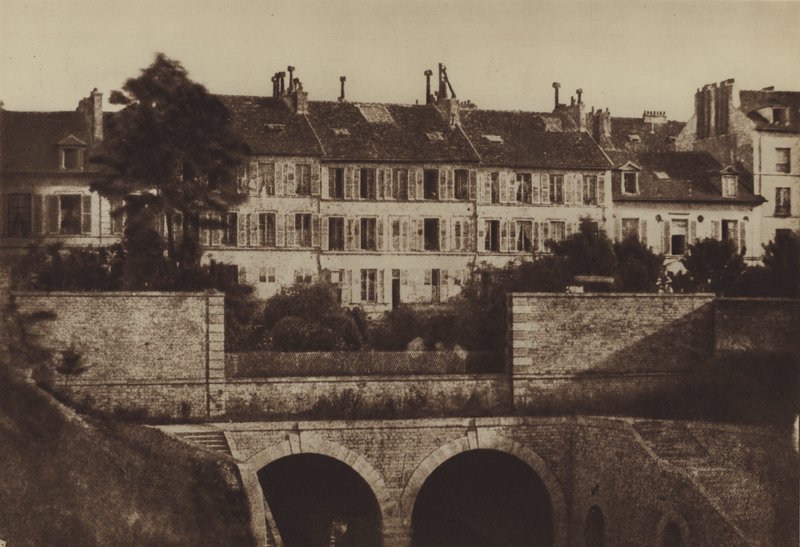 Den gamla Batignolles tunnel (s/v foto) av (after) French Photographer