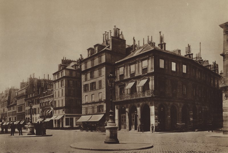 Det gamla Gare Saint-Lazare (s/v foto) av (after) French Photographer