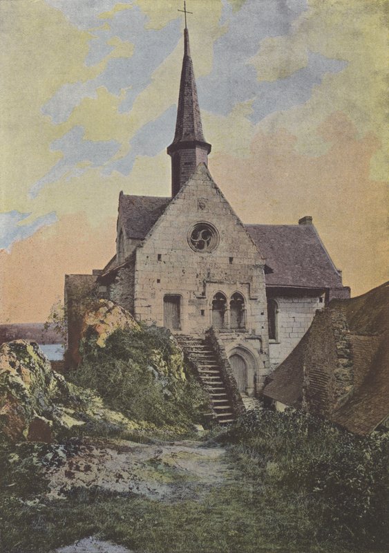 Our Lady of Behuard (färgad bild) av (after) French Photographer