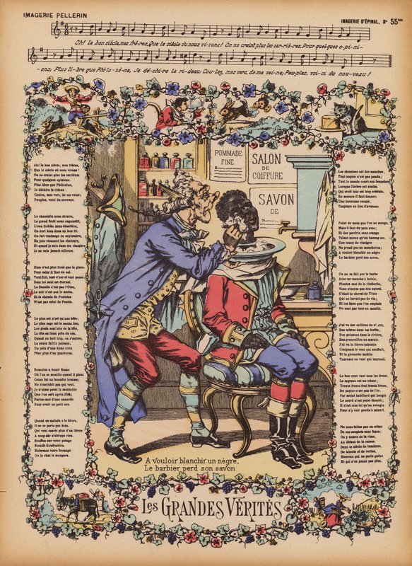 Les Grandes Verites (gravyr i kolorit) av (after) French School
