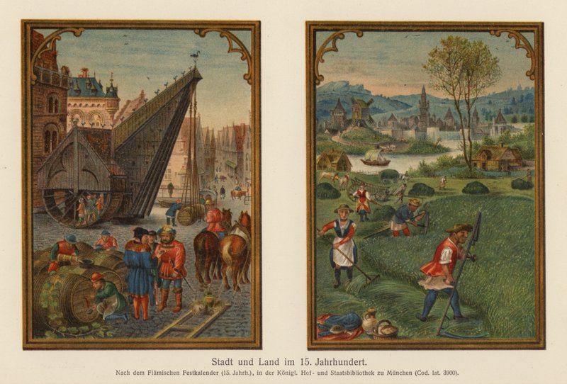 Livet i stad och på landsbygd av (after) German School