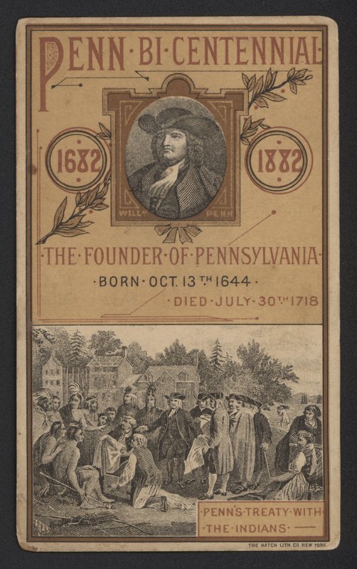 Tvåhundraårsjubileum av grundandet av Pennsylvania, 1882 av American School