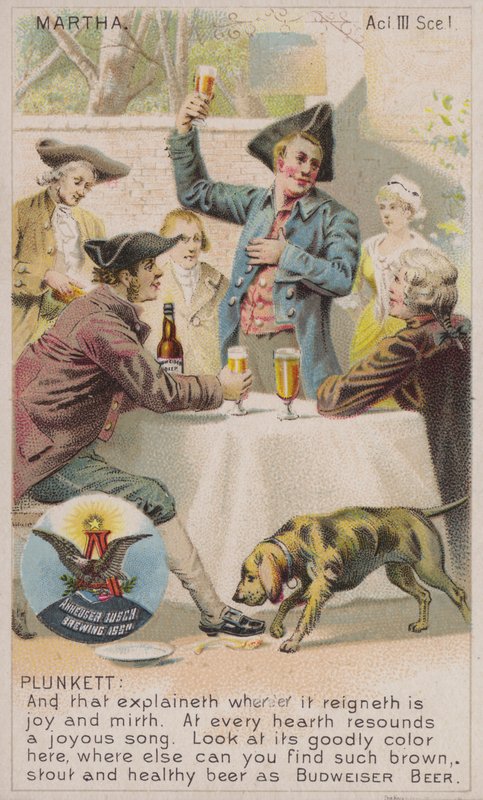 Budweiser öl av American School