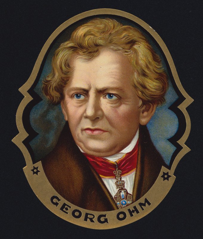 Cigarretikett, George Ohm av American School