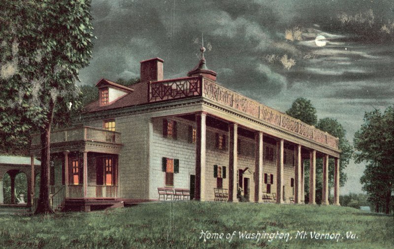 Hem för George Washington, Mount Vernon, Virginia av American School