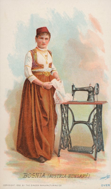 Symaskin, Bosnien, Österrike-Ungern av American School
