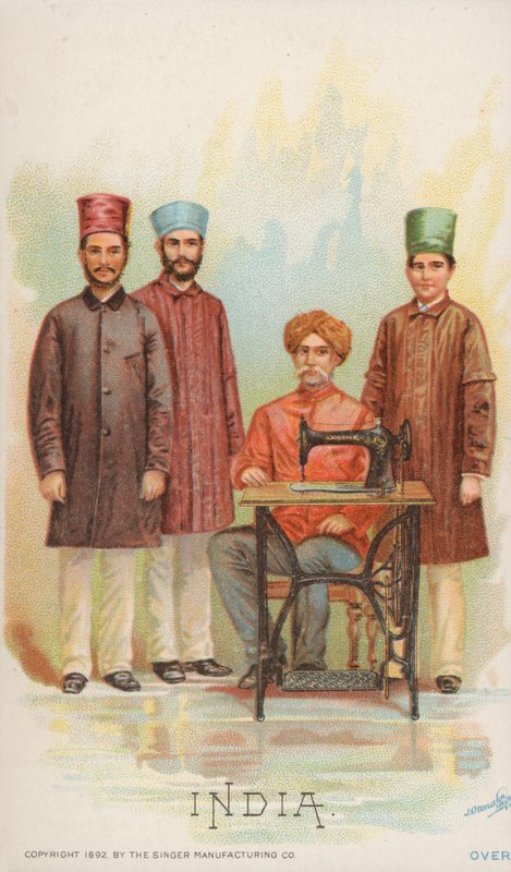 Symaskin, Indien av American School