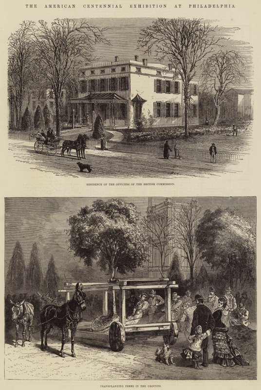 American Centennial Exhibition i Philadelphia av American School
