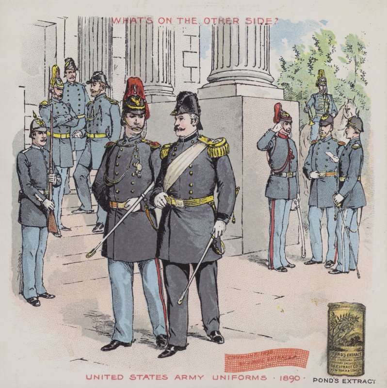 USA:s arméuniformer, 1890 av American School