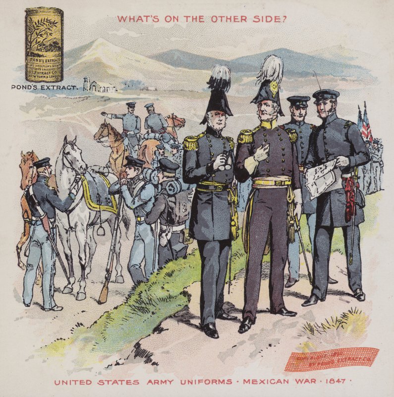 USA:s arméuniformer, Mexikanska kriget, 1847 av American School