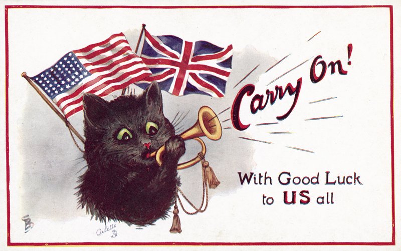 WW1, USA och Storbritannien förenade av American School