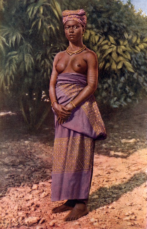 En Accra Belle i all sin ungdomliga stolthet av English Photographer