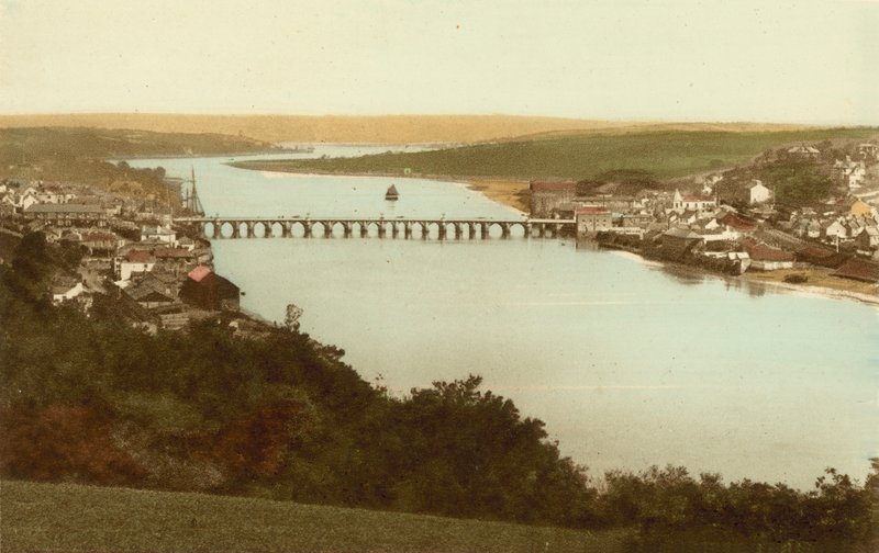 Bideford, floden av English Photographer