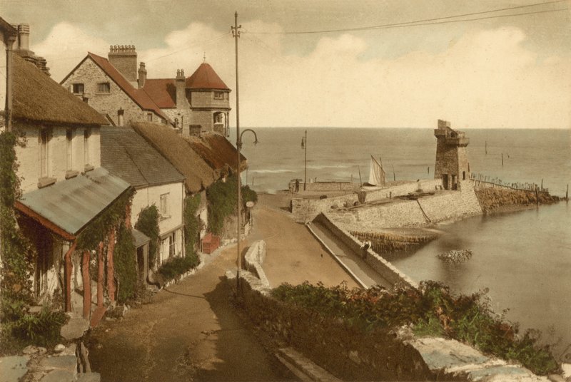 Lynmouth från Mars Hill av English Photographer