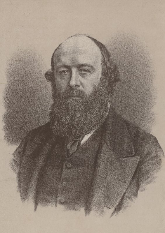 Robert Gascoyne-Cecil, 3:e markis av Salisbury, brittisk premiärminister 1885-1886, 1886-1892 och 1895-1902 av English Photographer