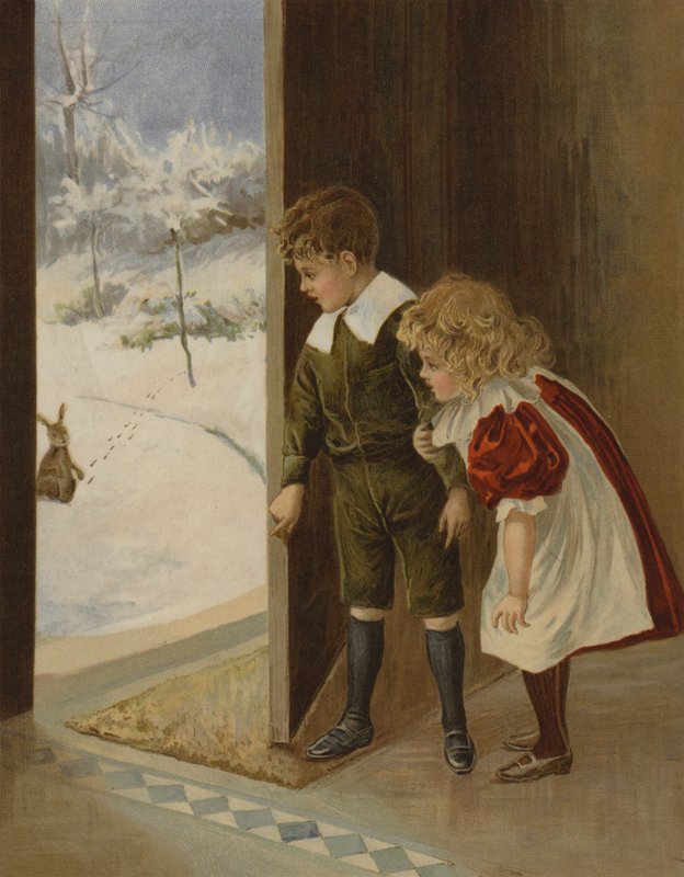 En julbesökare av English School