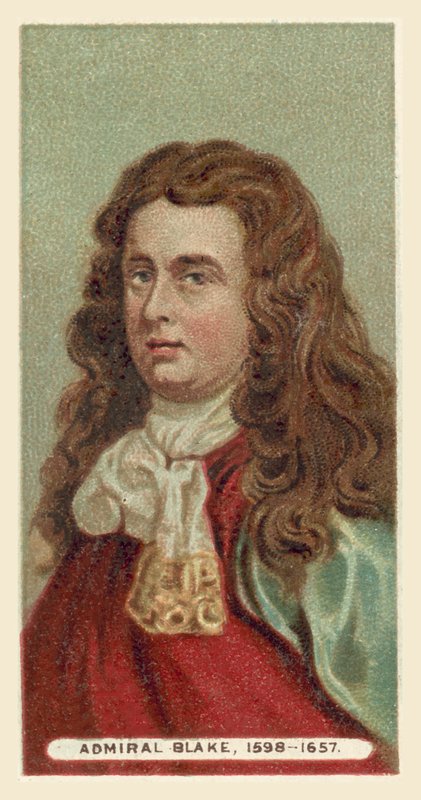 Amiral Blake, 1598-1657 av English School