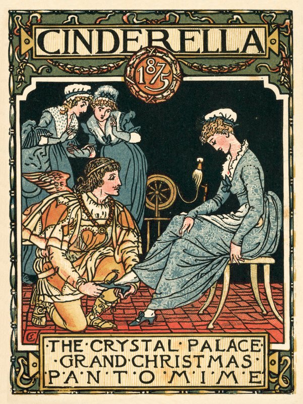 Askungen, Crystal Palace Grand Christmas Pantomime, 1875 av English School