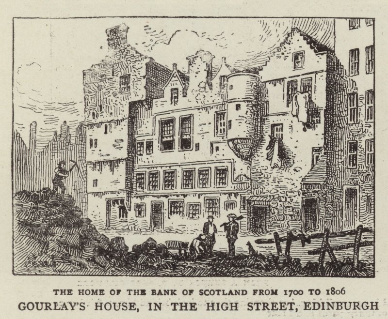 Gourlays House, på High Street, Edinburgh av English School