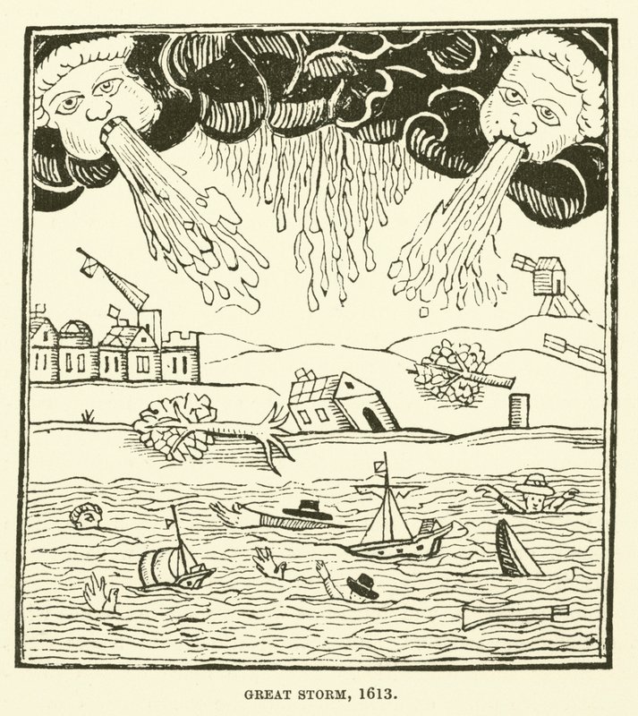 Stor storm, 1613 av English School