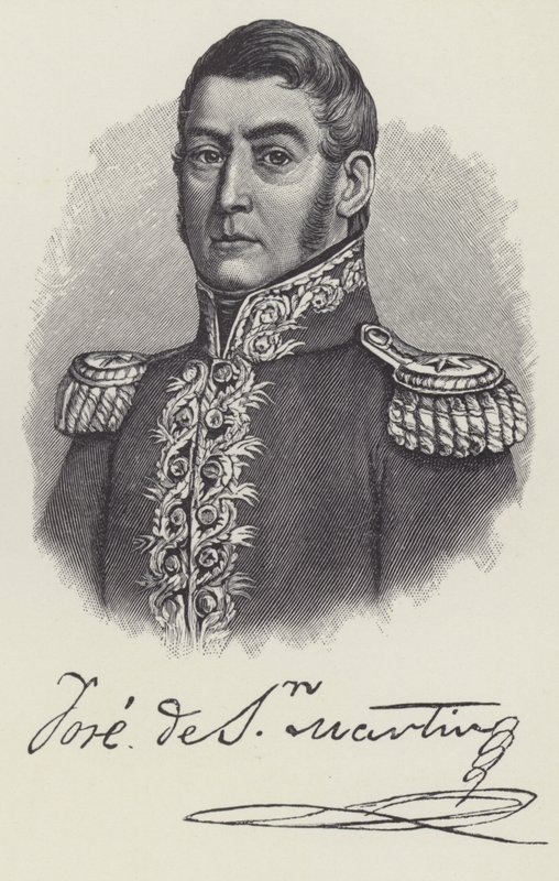 Jose de San Martin, argentinsk general av English School