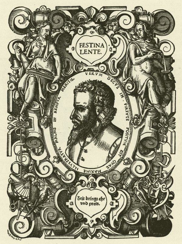 Leonhard Thurneysser, lärd och alkemist vid kurfursten John Georges hov av Brandenburg av English School