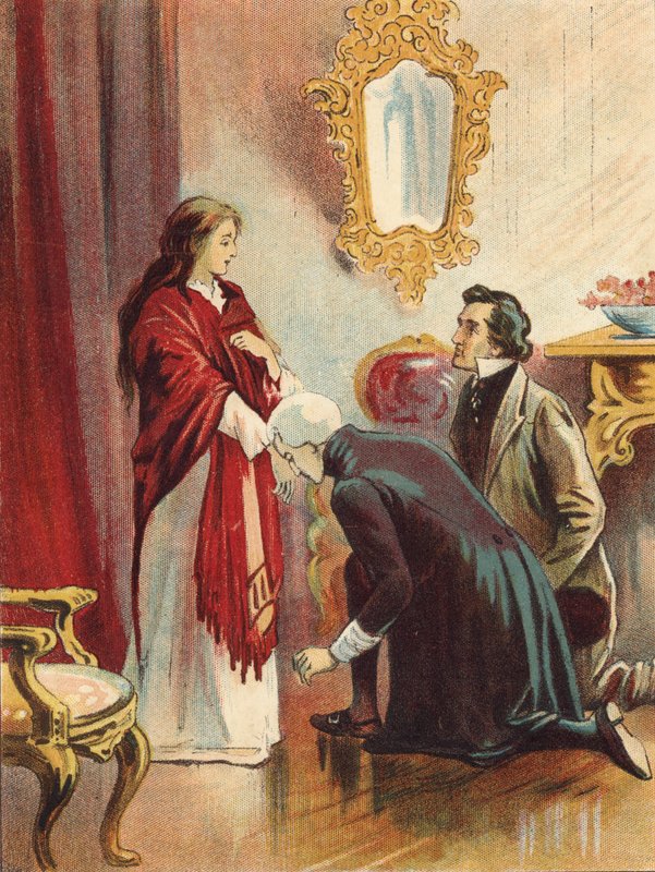 Prinsessan Victoria får nyheter om sin tillträde, 1837 av English School