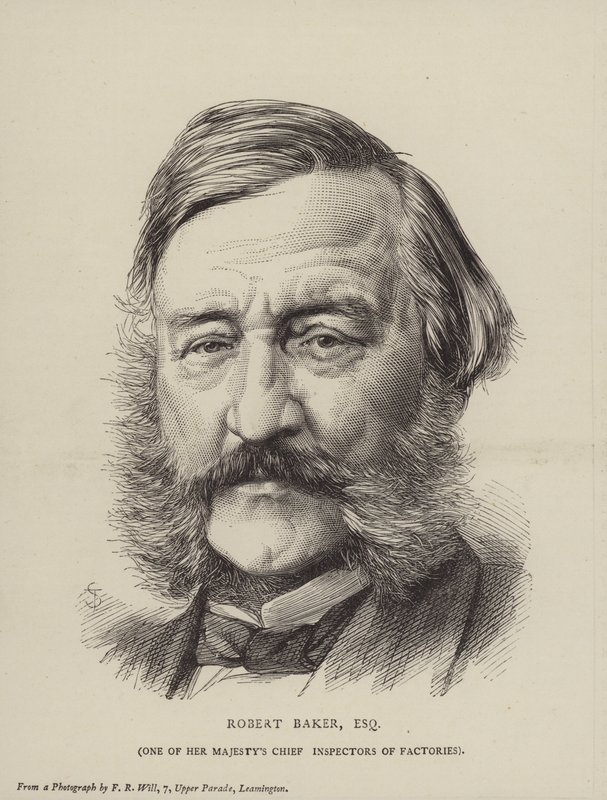 Robert Baker, brittisk fabriksinspektör av English School
