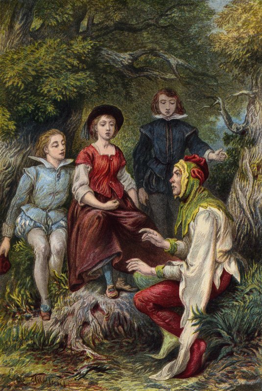 Shakespeare, As You Like It, Akt V, Scen 3 av English School