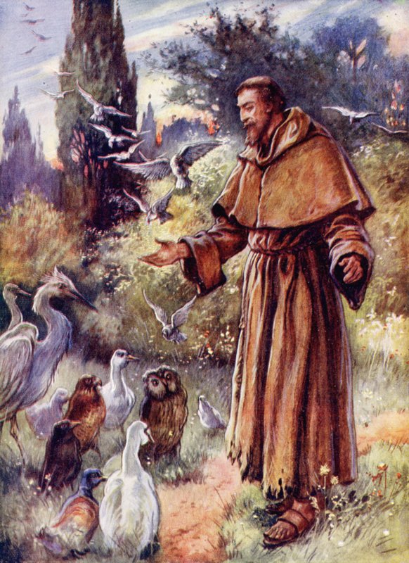 St Francis av Assisi av English School