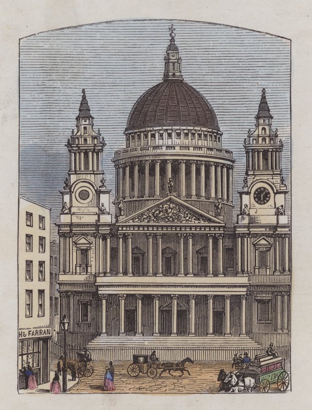 St Pauls katedral av English School