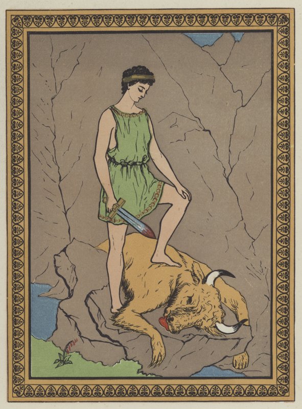Theseus och tjuren av English School