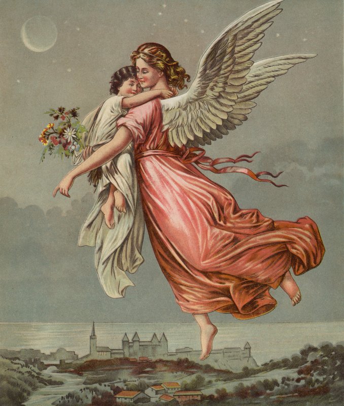 Skyddsängel, bärande barn av European School