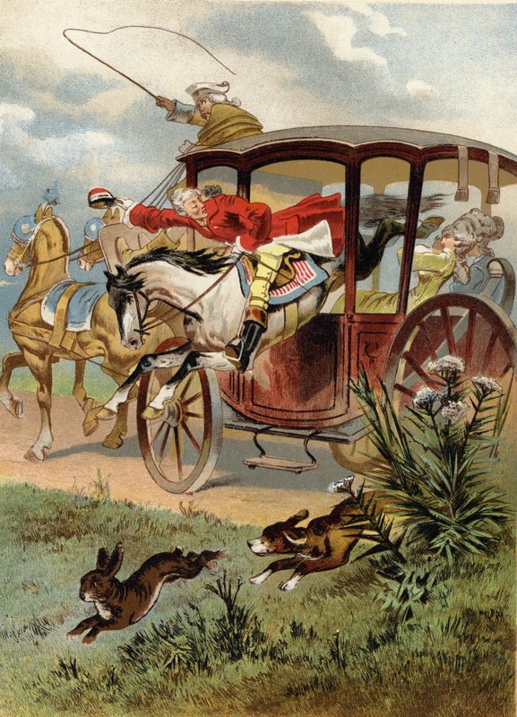 Illustration för Baron Munchausens äventyr av European School