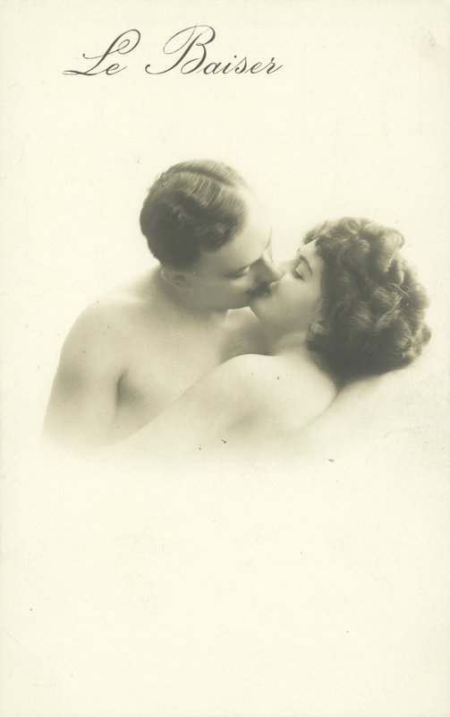 Kyssande par av French Photographer