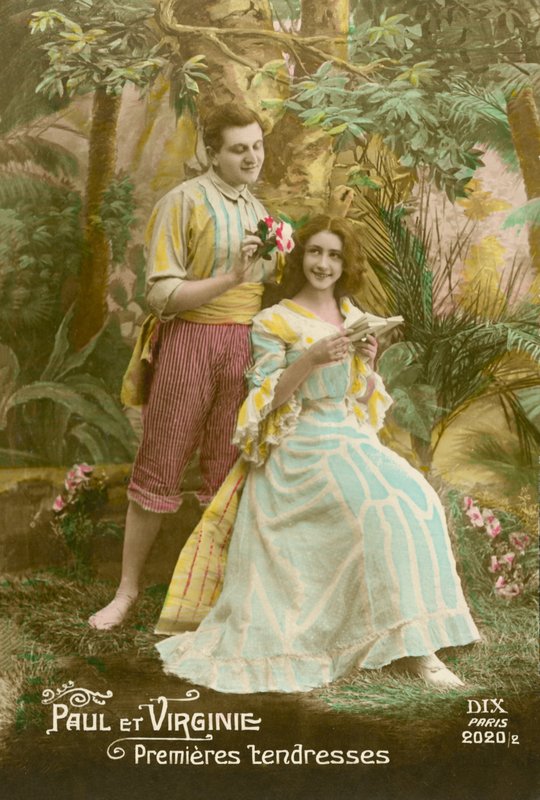 Paul och Virginia av French Photographer
