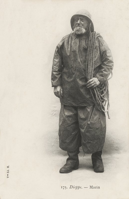Sjöman, Dieppe av French Photographer